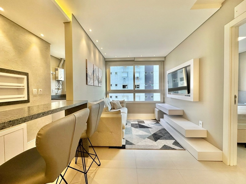 Apartamento de alto padrão com 1 suíte e infraestrutura completa: 2ª foto da galeria de imagens do imóvel