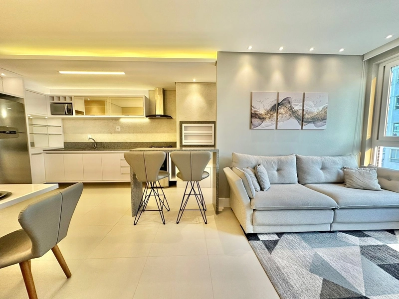 Apartamento de alto padrão com 1 suíte e infraestrutura completa: 4ª foto da galeria de imagens do imóvel