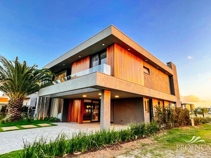 Casas Contemporânea 6 suítes, Beira Lago. CONDOMÍNIO SENSE XANGRI-LA.: 2ª foto da galeria de imagens do imóvel