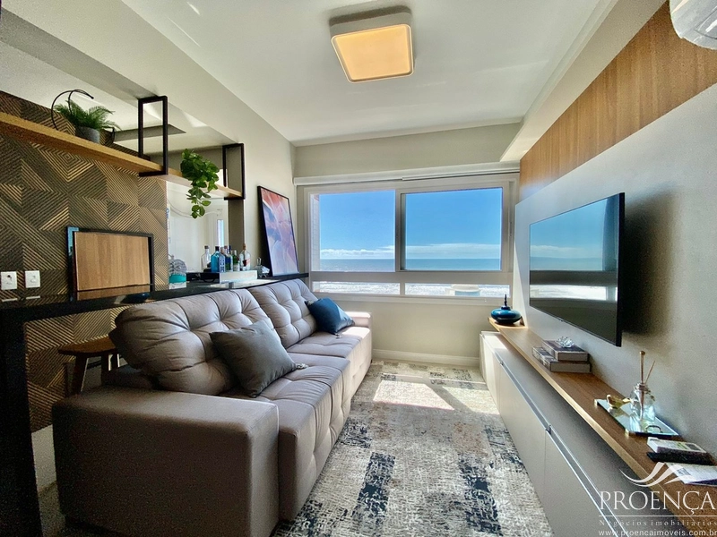 Apartamento com 2 suítes vista mar mobiliado e decorado!: 4ª foto da galeria de imagens do imóvel