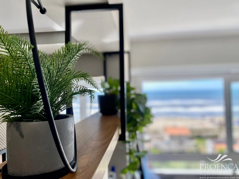 Apartamento com 2 suítes vista mar mobiliado e decorado!: 11ª foto da galeria de imagens do imóvel
