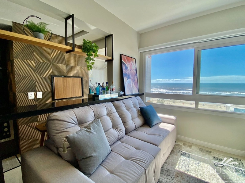 Apartamento com 2 suítes vista mar mobiliado e decorado!: 3ª foto da galeria de imagens do imóvel