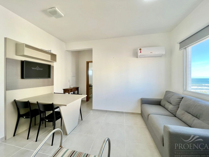 Apartamento 01 dormitório mobiliado, vista Mar a 50 metros do Mar!: 1ª foto da galeria de imagens do imóvel