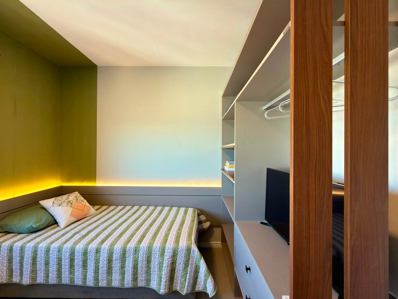 APARTAMENTO COM VISTA MAR AO LADO DA PRAÇA FLÁVIO BOIANOVSKI A UMA QUA: 22ª foto da galeria de imagens do imóvel