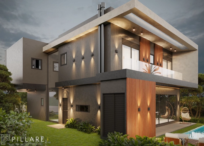 CASA EM CONDOMÍNIO FECHADO COM 04 SUITES, XANGRI-LÁ, CENTRO.: 3ª foto da galeria de imagens do imóvel