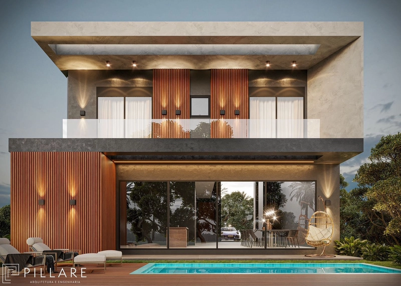 CASA EM CONDOMÍNIO FECHADO COM 04 SUITES, XANGRI-LÁ, CENTRO.: 4ª foto da galeria de imagens do imóvel