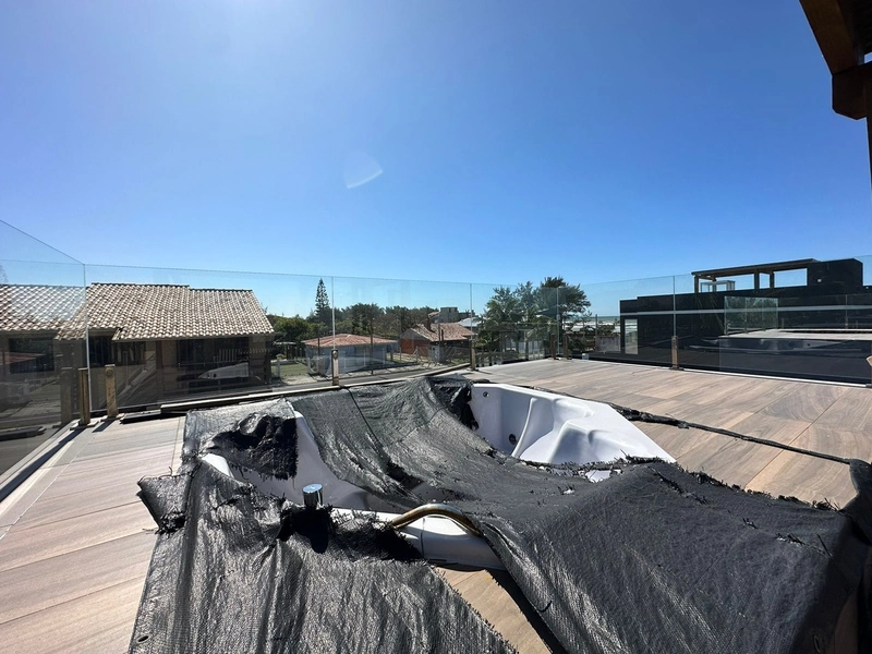 CASA 03 DORMITÓRIOS, VISTA MAR, PÉ NA AREIA,GUARANI EM CAPÃO DA CANOA.: 12ª foto da galeria de imagens do imóvel