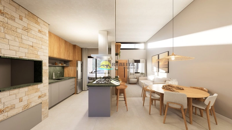 Casa em Construção - 95,00m² - 2 Dormitórios com Suíte: 10ª foto da galeria de imagens do imóvel