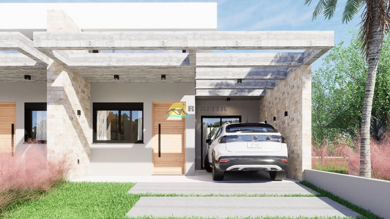 Casa em Construção - 95,00m² - 2 Dormitórios com Suíte: 9ª foto da galeria de imagens do imóvel