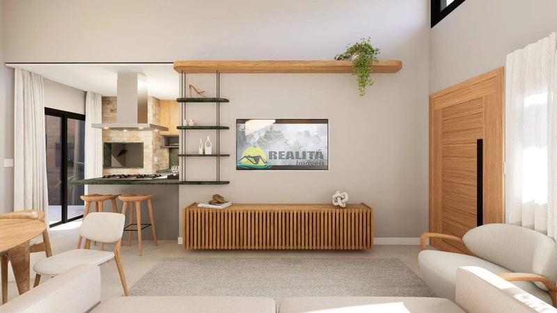 Casa em Construção - 95,00m² - 2 Dormitórios com Suíte: 5ª foto da galeria de imagens do imóvel