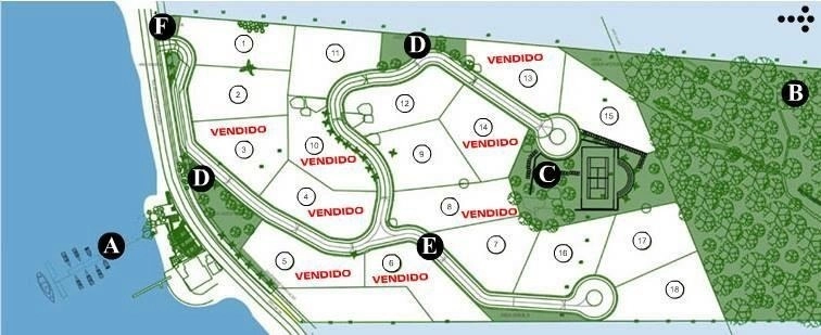 Lote em condomínio de luxo no Cacupé: 19ª foto da galeria de imagens do imóvel