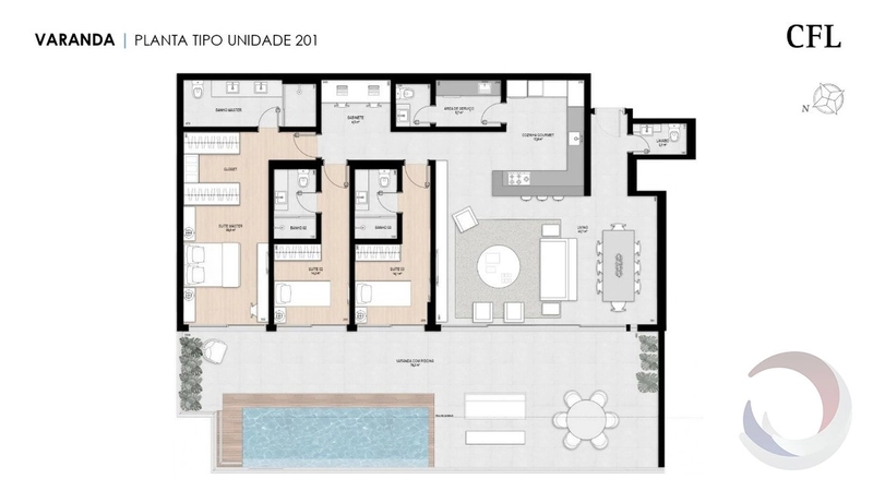 Apartamento a Venda no Varanda Assis Chateaubriand: 13ª foto da galeria de imagens do imóvel
