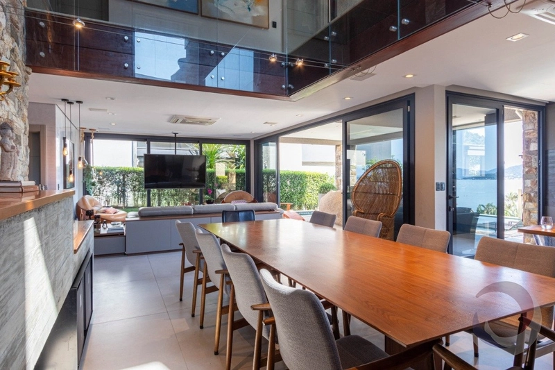 Casa com 4 suítes e vista mar permanente no Cacupé: 7ª foto da galeria de imagens do imóvel