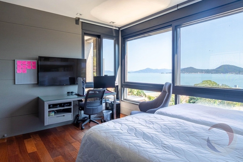 Casa com 4 suítes e vista mar permanente no Cacupé: 13ª foto da galeria de imagens do imóvel