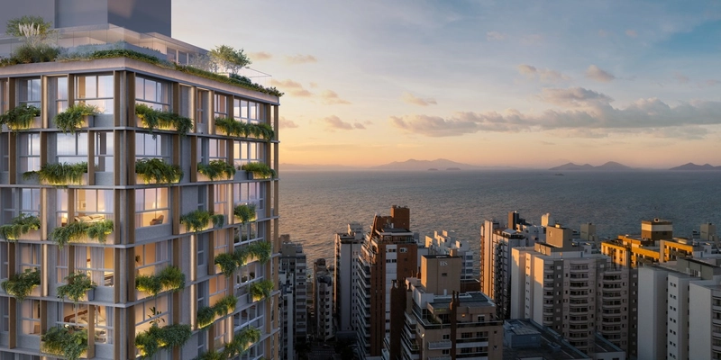 Apartamento alto padrão, com 3 suítes no Centro de Florianópolis.: 1ª foto da galeria de imagens do imóvel