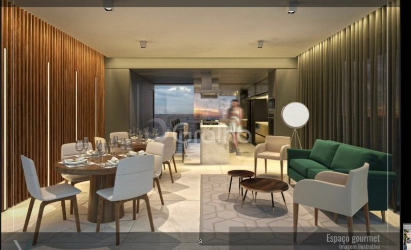 Apartamento de 153m² com 3 suítes no Centro: 4ª foto da galeria de imagens do imóvel