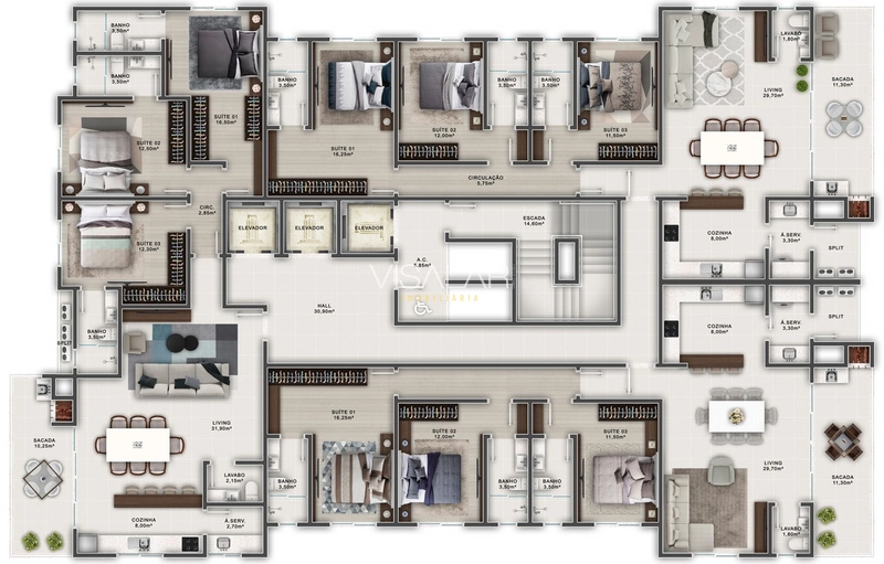 APARTAMENTO ALTO PADRÃO À VENDA EM ITAPEMA/SC: 23ª foto da galeria de imagens do imóvel