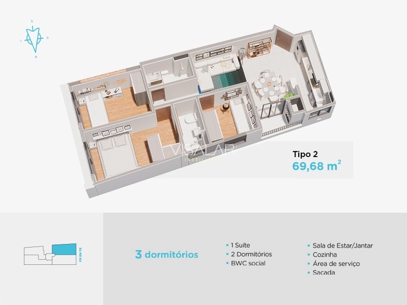 Residencial N.Smart - Um Novo Estilo De Vida: 11ª foto da galeria de imagens do imóvel