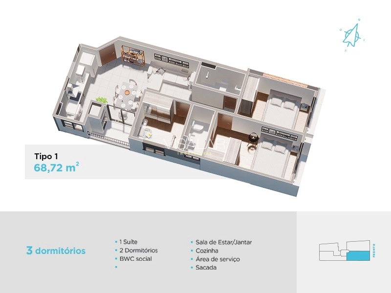 Residencial N.Smart - Um Novo Estilo De Vida: 10ª foto da galeria de imagens do imóvel