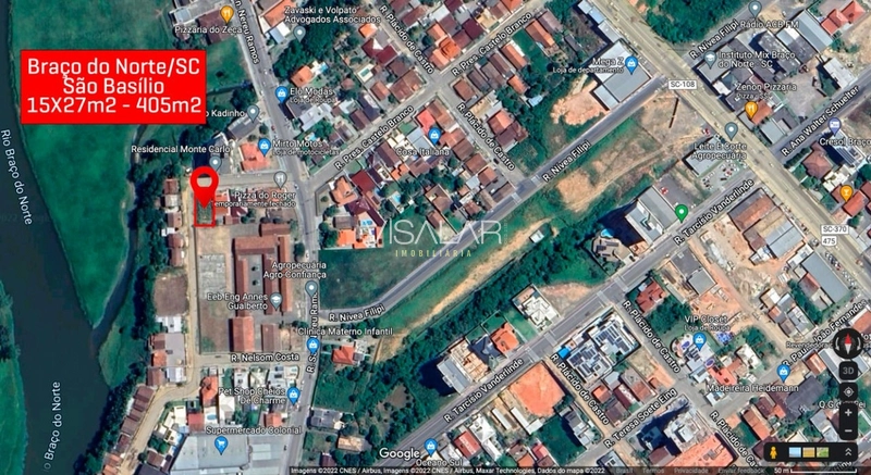 TERRENO À VENDA BRAÇO DO NORTE - SC: 1ª foto da galeria de imagens do imóvel