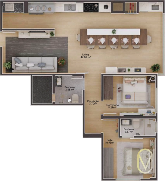 Apartamento á Venda em Laguna-SC: 32ª foto da galeria de imagens do imóvel