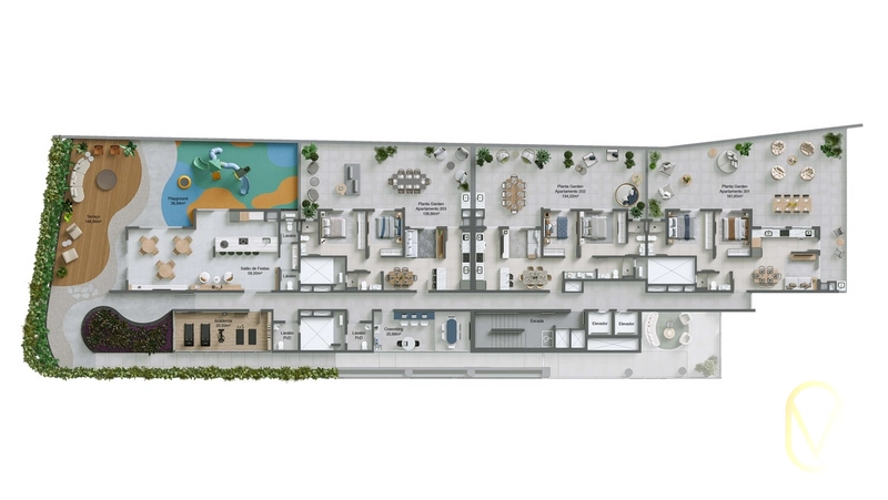 Pré-Lançamento Residencial Sanluri em Tubarão-SC: 24ª foto da galeria de imagens do imóvel