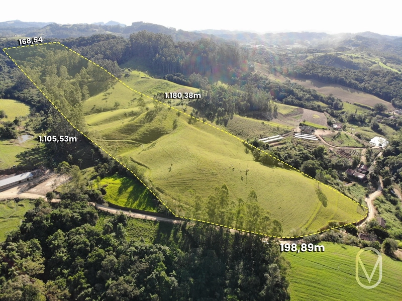 Terreno de 19,5 hectares á Venda no bairro Alemanha em Armazém-SC: 2ª foto da galeria de imagens do imóvel