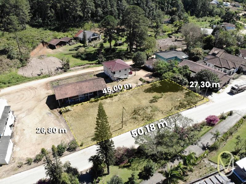 Lote á Venda na comunidade de Rio São João em São Martinho-SC: 1ª foto da galeria de imagens do imóvel