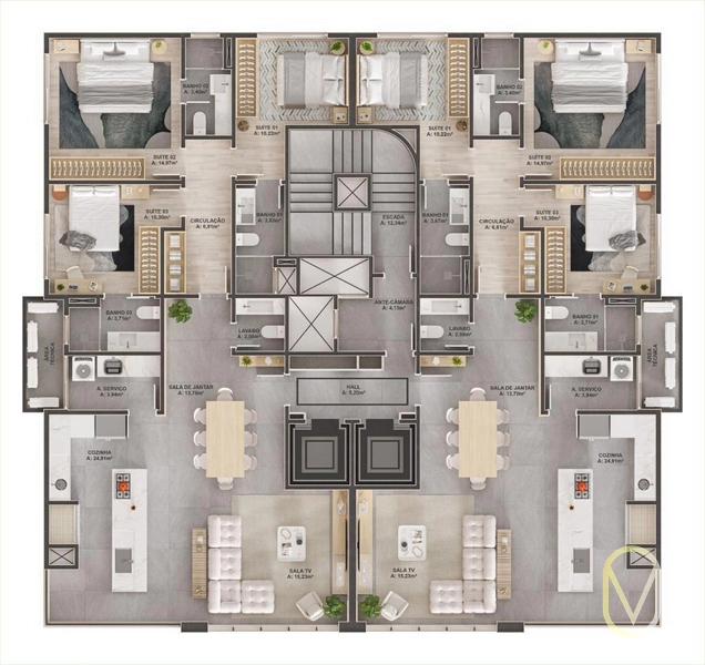 Apartamento á Venda no bairro Mar Grosso em Laguna-SC: 56ª foto da galeria de imagens do imóvel