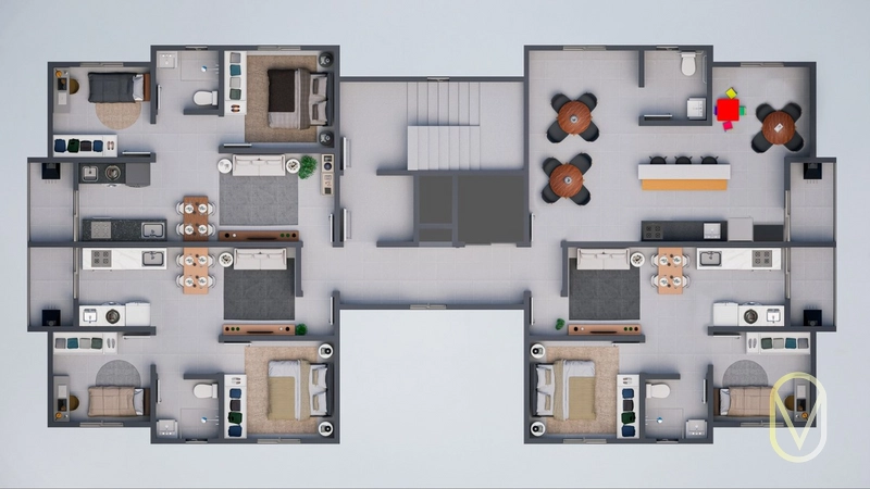 Apartamento á Venda no bairro São João ME em Tubarão-SC: 9ª foto da galeria de imagens do imóvel