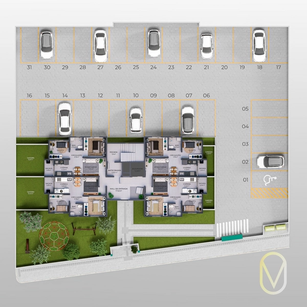 Apartamento á Venda no bairro São João ME em Tubarão-SC: 10ª foto da galeria de imagens do imóvel