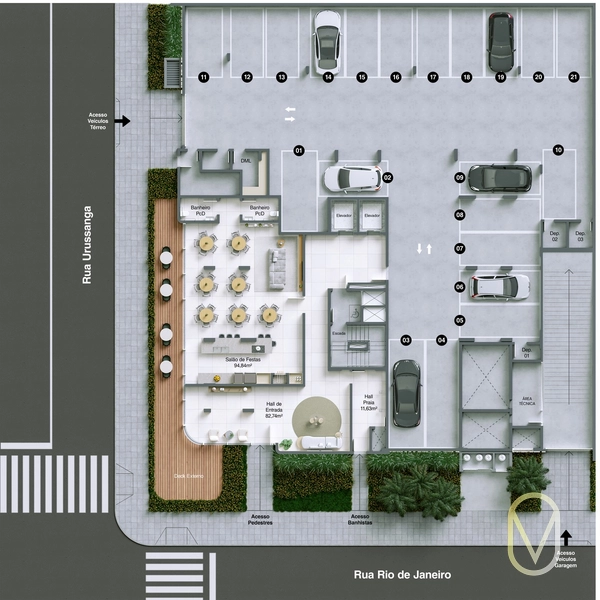 Apartamento á Venda no Centro de Balneário Rincão-SC: 15ª foto da galeria de imagens do imóvel