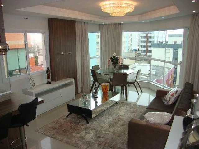 Apartamento com 3 dormitórios à venda por R$ 1.290.000 - Zona Nova: 1ª foto da galeria de imagens do imóvel