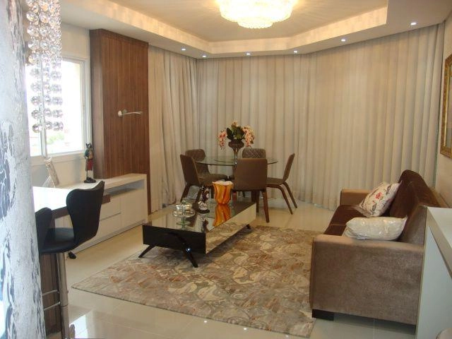 Apartamento com 3 dormitórios à venda por R$ 1.290.000 - Zona Nova: 4ª foto da galeria de imagens do imóvel