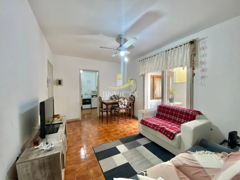 Apartamento 1 dormitório, duas quadras do mar: 1ª foto da galeria de imagens do imóvel