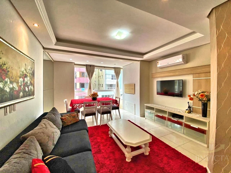 Temporada Apartamento 3 Quartos de Frente Zona Nova 1 Quadra do Mar: 1ª foto da galeria de imagens do imóvel