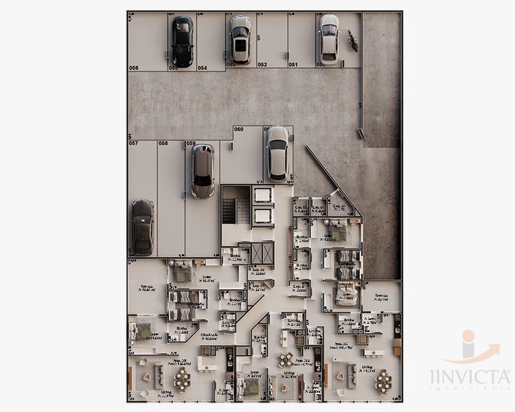 Apartamento de 1,2,3 dormitórios na Planta.: 22ª foto da galeria de imagens do imóvel
