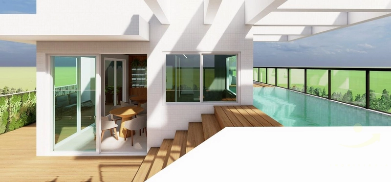 Residencial Sintra - Aptos. de 1, 2 e 3 dormit. a 1 quadra do mar: 11ª foto da galeria de imagens do imóvel