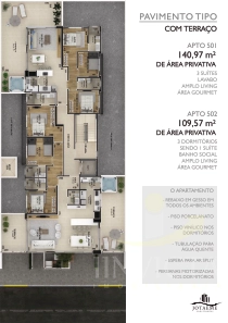 2 Apartamentos por Andar de 3 Dormitórios a Venda .: 9ª foto da galeria de imagens do imóvel