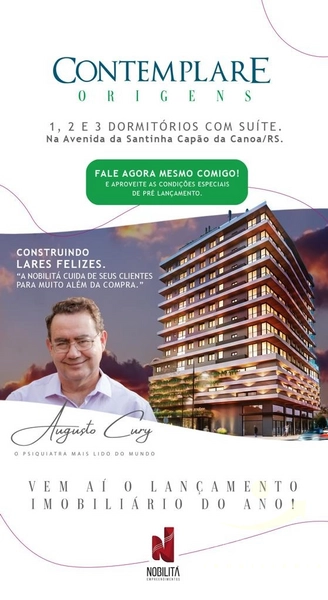 Lançamento no Bairro Navegantes de Apartamentos de1,2 e 3 Dormitórios: 1ª foto da galeria de imagens do imóvel