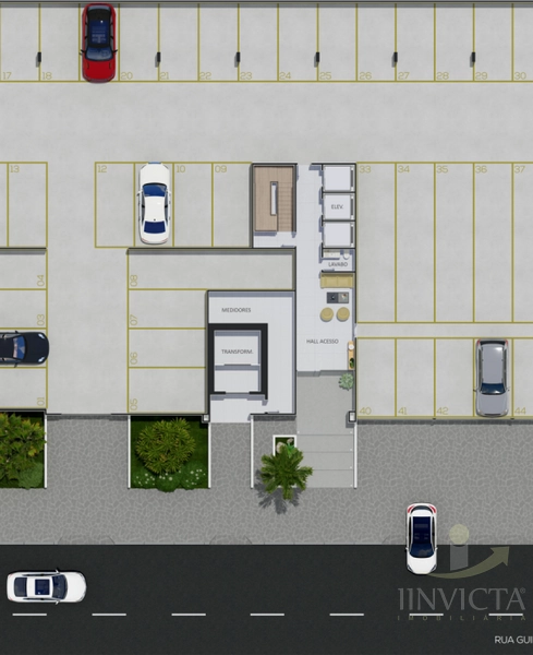 Apartamentos de 1, 2 e 3 dormitórios na planta - Zona Nova - Capão: 10ª foto da galeria de imagens do imóvel