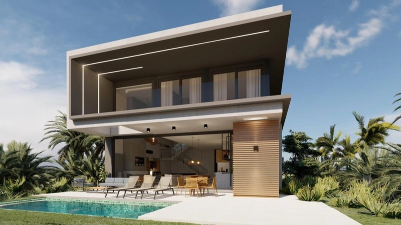 Casa com 5 suítes em condomínio fechado: 1ª foto da galeria de imagens do imóvel