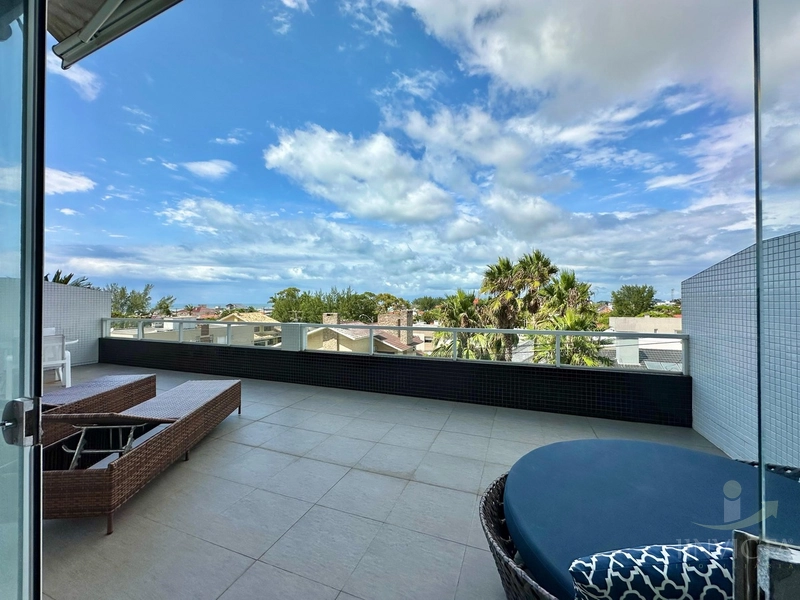 APARTAMENTO VISTA MAR COM 2 TERRAÇOS! MOBILIADO!: 2ª foto da galeria de imagens do imóvel