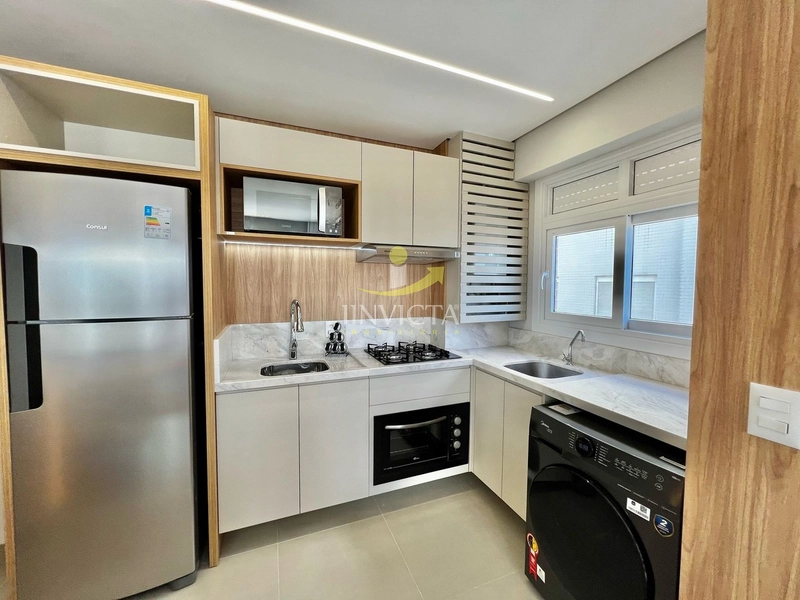 APARTAMENTO MOBILIADO E DECORADO EM CAPÃO DA CANOA: 8ª foto da galeria de imagens do imóvel