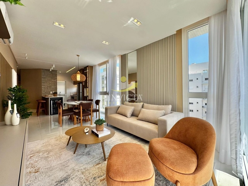 APARTAMENTO 3 SUÍTES, MOBILIADO E DECORANO NO CENTRO!: 3ª foto da galeria de imagens do imóvel