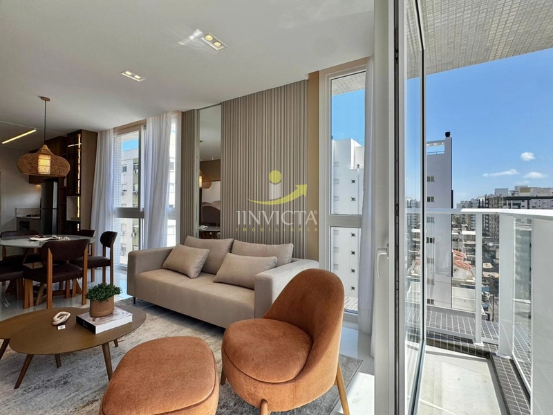 APARTAMENTO 3 SUÍTES, MOBILIADO E DECORANO NO CENTRO!: 2ª foto da galeria de imagens do imóvel