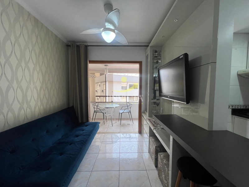 Apto 1D mobiliado com sacada e box, perto da Flávio Boianovski: 7ª foto da galeria de imagens do imóvel