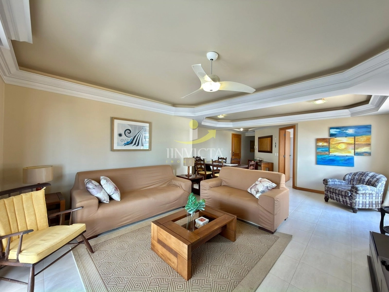 Apartamento de 4 dormitórios disponível para locação de temporada.: 3ª foto da galeria de imagens do imóvel