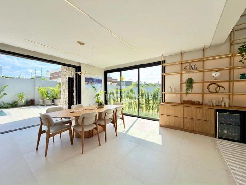 Residência de alto padrão com 4 suítes em condomínio fechado.: 7ª foto da galeria de imagens do imóvel