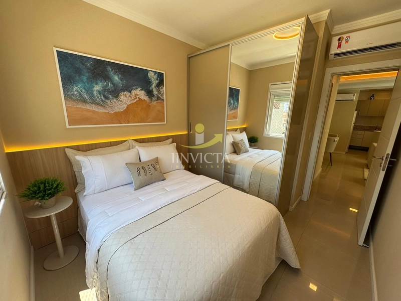 Apartamento 02 dormitórios Mobiliado e Decorado na Zona Nova.: 8ª foto da galeria de imagens do imóvel